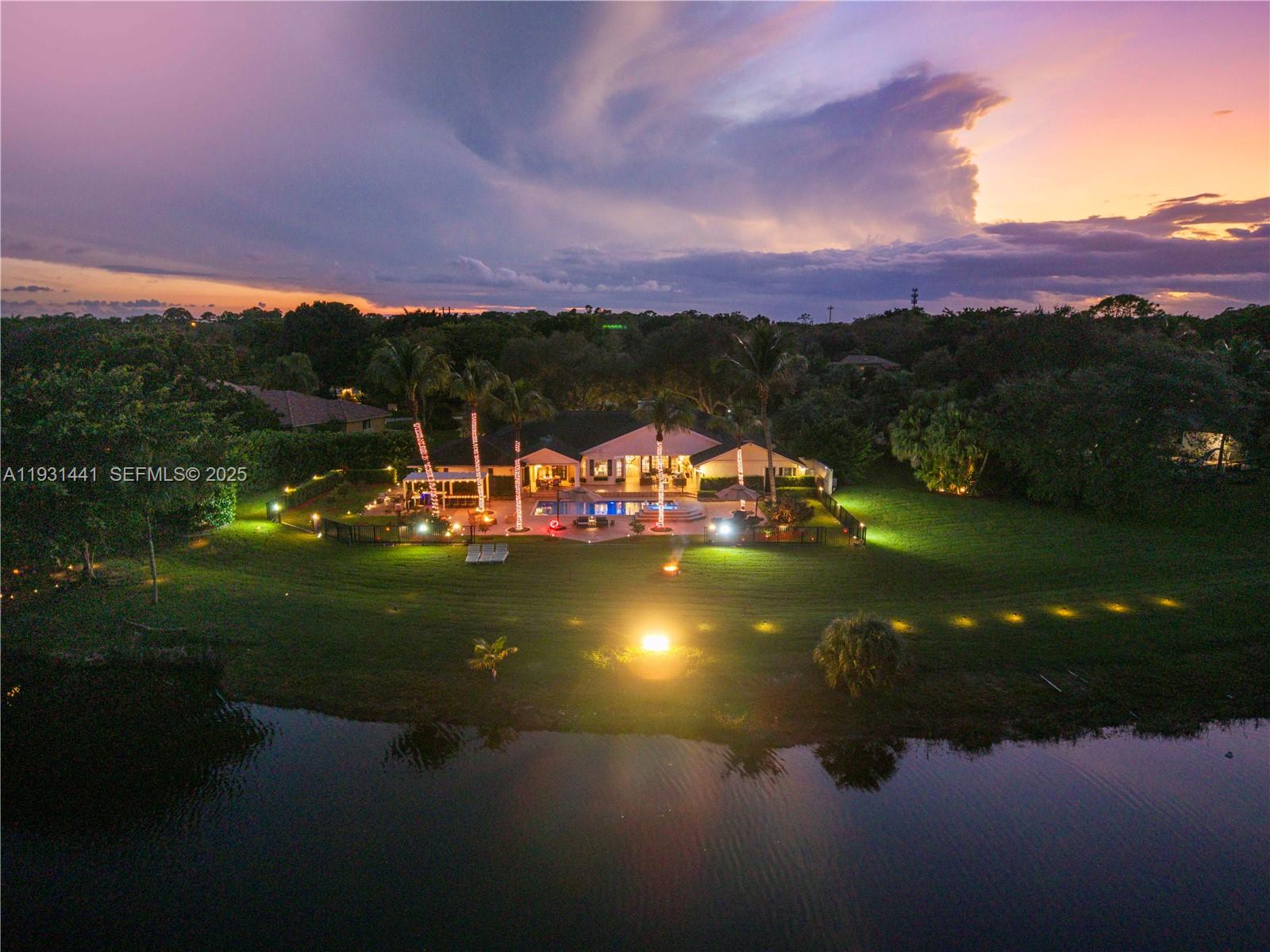 8020 Northwest 47th Drive Coral Springs, FL 33067 - Photo 12 of 83 Night Time w Lights