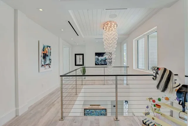 a living room with couch and a window