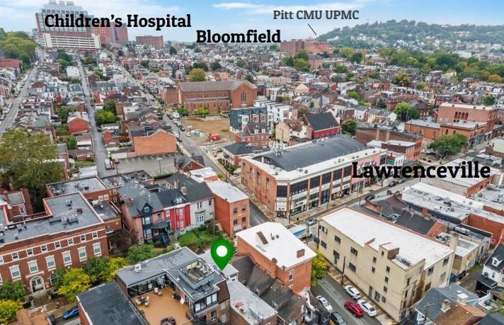 4407 Butler Street Pittsburgh, PA 15201 - Photo 29 of 29 an aerial view of a city