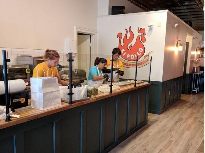 4407 Butler Street Pittsburgh, PA 15201 - Photo 4 of 29 a kitchen with stainless steel appliances granite countertop a sink and a wooden cabinets