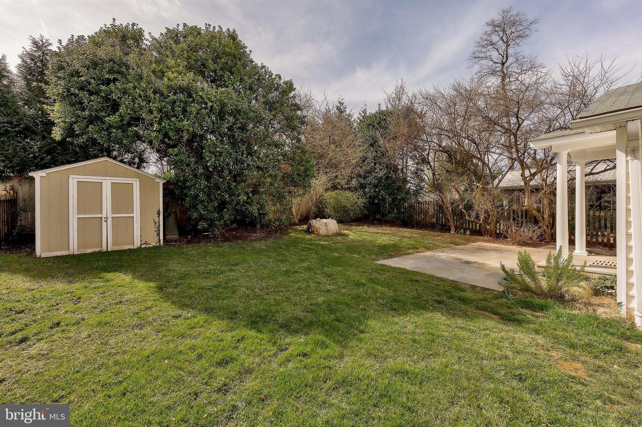 6504 Stratford Road Chevy Chase, MD 20815 - Photo 53 of 54 a view of a backyard with large trees