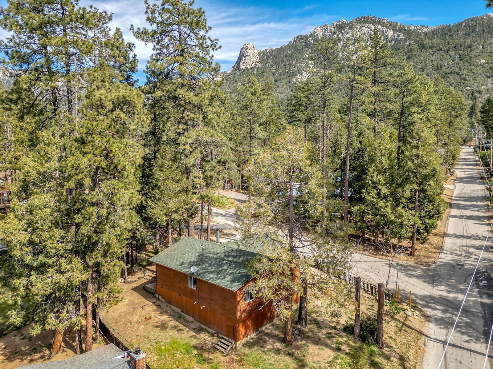 25459 Palomar Road Idyllwild, CA 92549 - Photo 49 of 51 a view of a yard with an outdoor seating