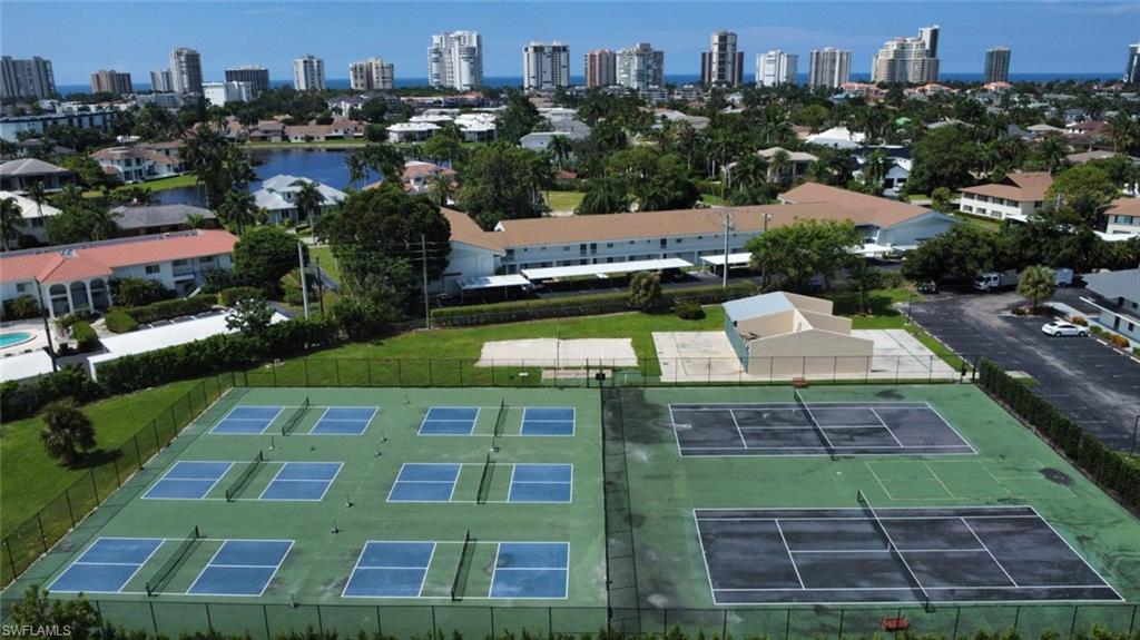 600 Neapolitan Way, Unit 254 Naples, FL 34103 - Photo 32 of 42 Bird's eye view of skyline