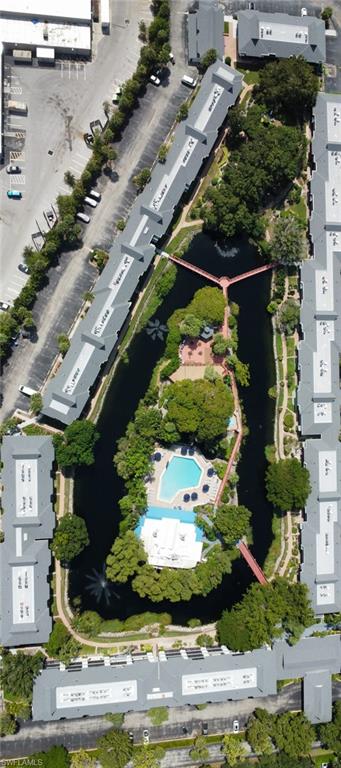 600 Neapolitan Way, Unit 254 Naples, FL 34103 - Photo 33 of 42 Aerial view of property and surrounding area