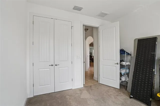 a view of empty room