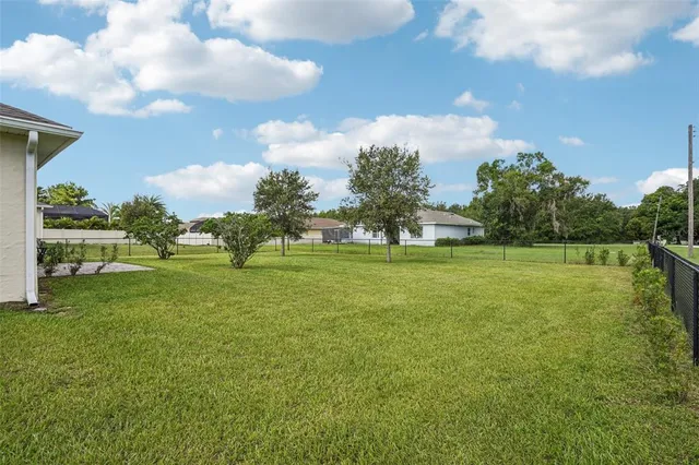 a view of a golf course