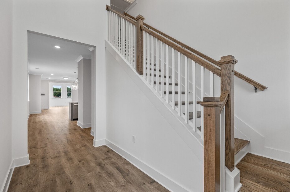 826 Sugarbush Ln Spring Hill Spring Hill, TN 37174 - Photo 3 of 18 a view of entryway and hall with wooden floor