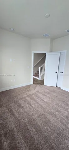 a view of empty room