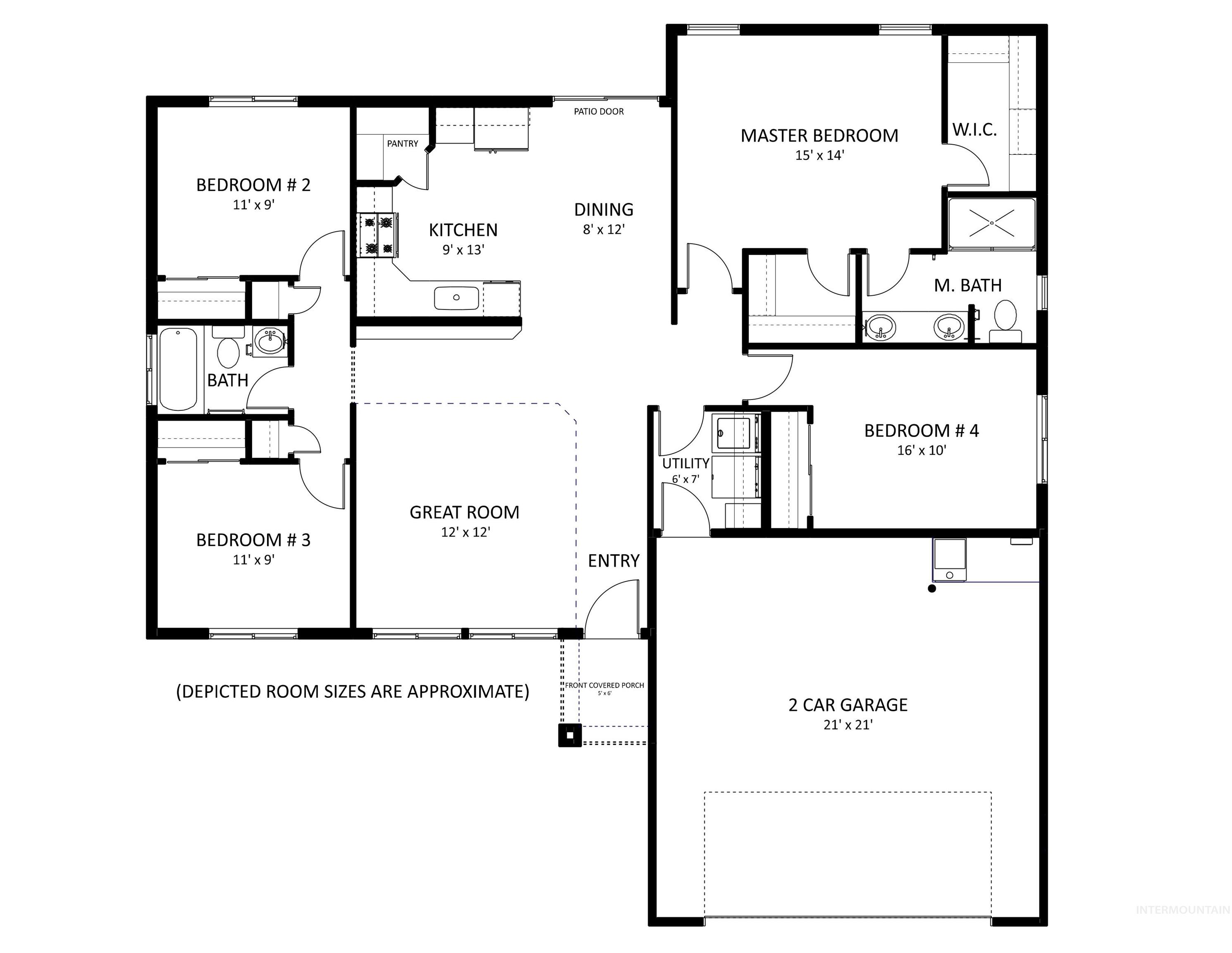 1676 Haystack Road Emmett, ID 83617 - Photo 32 of 32 Floor plan