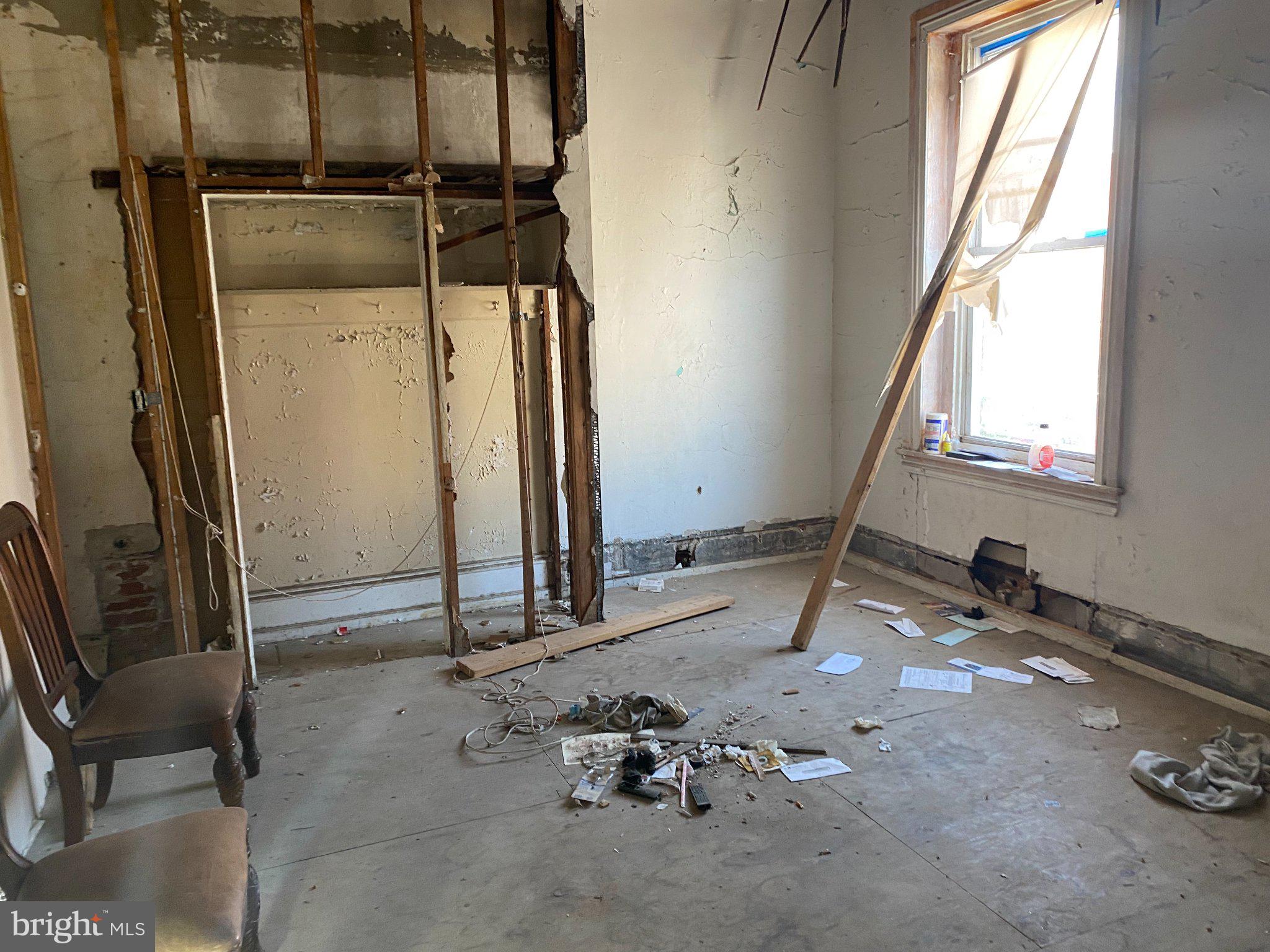 413 North 41st Street, Unit B Philadelphia, PA 19104 - Photo 10 of 17 Renovation in progress: a blank canvas.