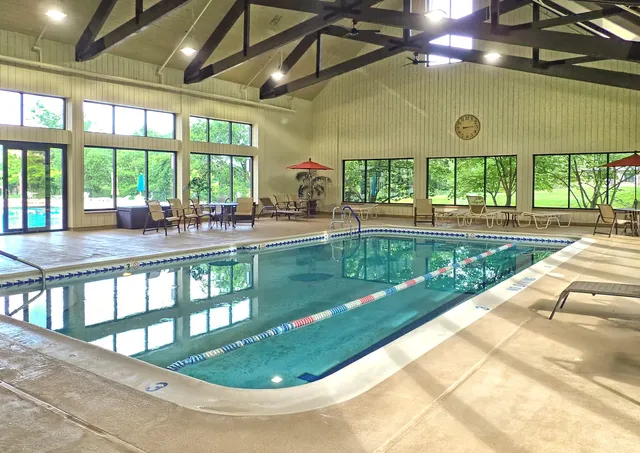 a outdoor view with a sitting space