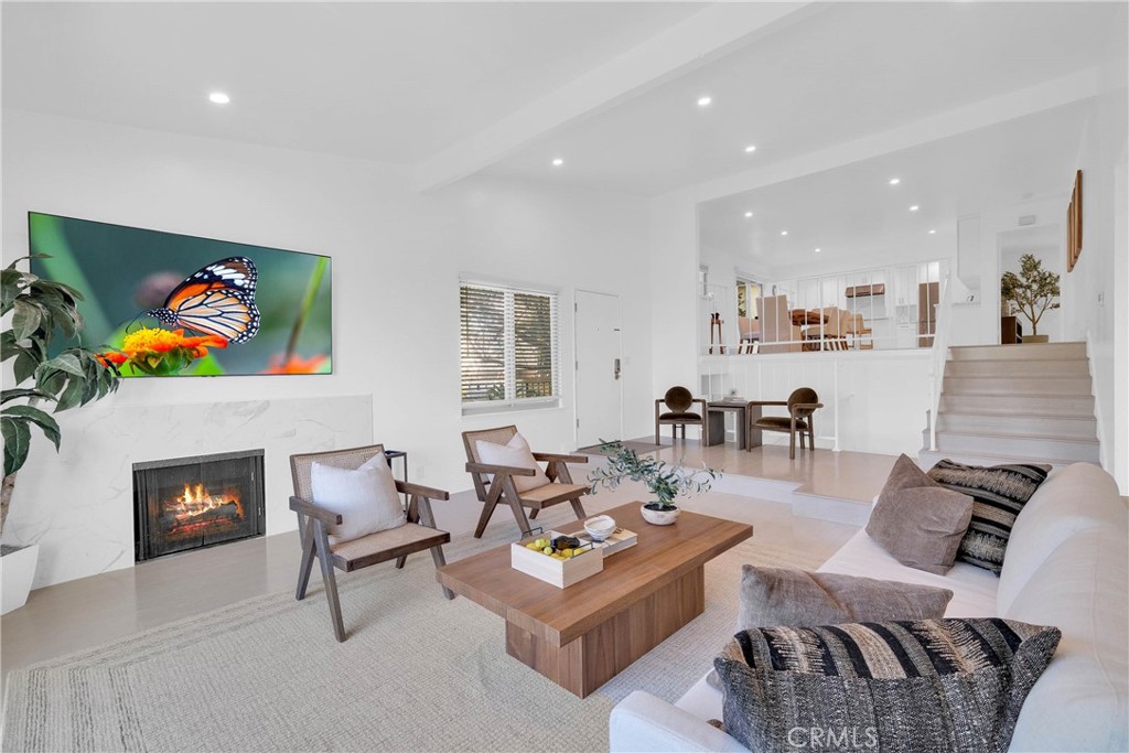 28127 Ridgethorne Court Rancho Palos Verdes, CA 90275 - Photo 10 of 36 a living room with furniture and a flat screen tv