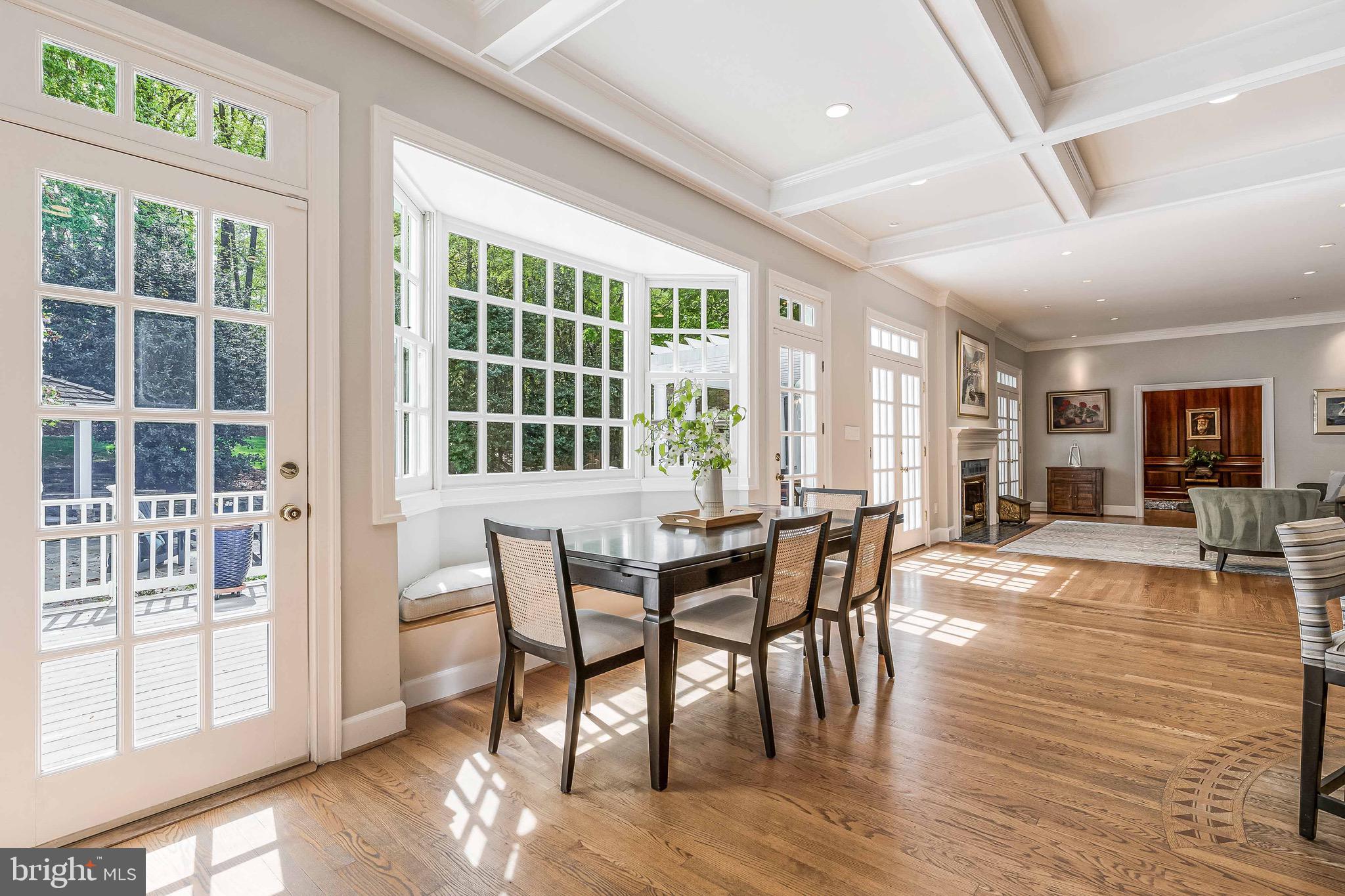 1210 Windrock Drive McLean, VA 22102 - Photo 25 of 84 a view of a dining room with furniture and wooden floor