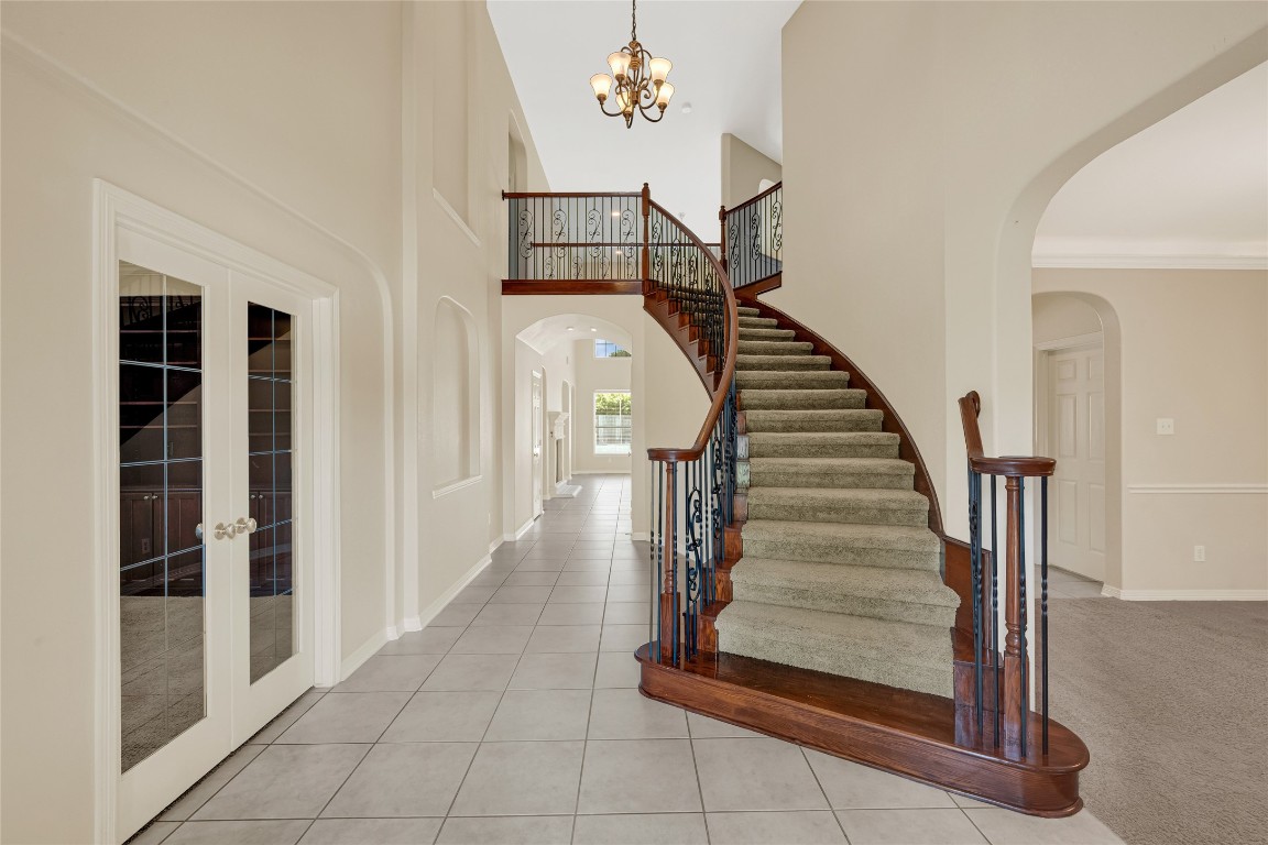 3906 Point Cuero Court Katy, TX 77494 - Photo 4 of 40 a view of entryway and hall with wooden floor