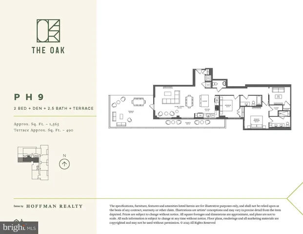 $1,620,000 | 255 West Falls Station Boulevard, Unit PH9, Falls Church, VA 22043