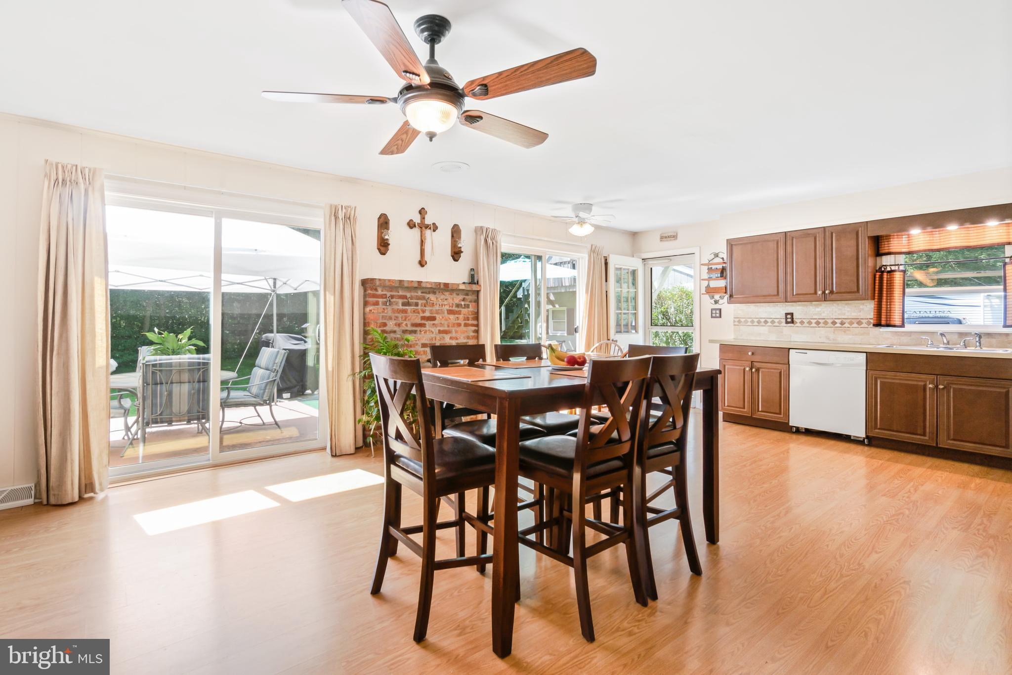 554 Red Hill Road Elkton, MD 21921 - Photo 5 of 25 Kitchen offers 2 Sliding glass doors to deck