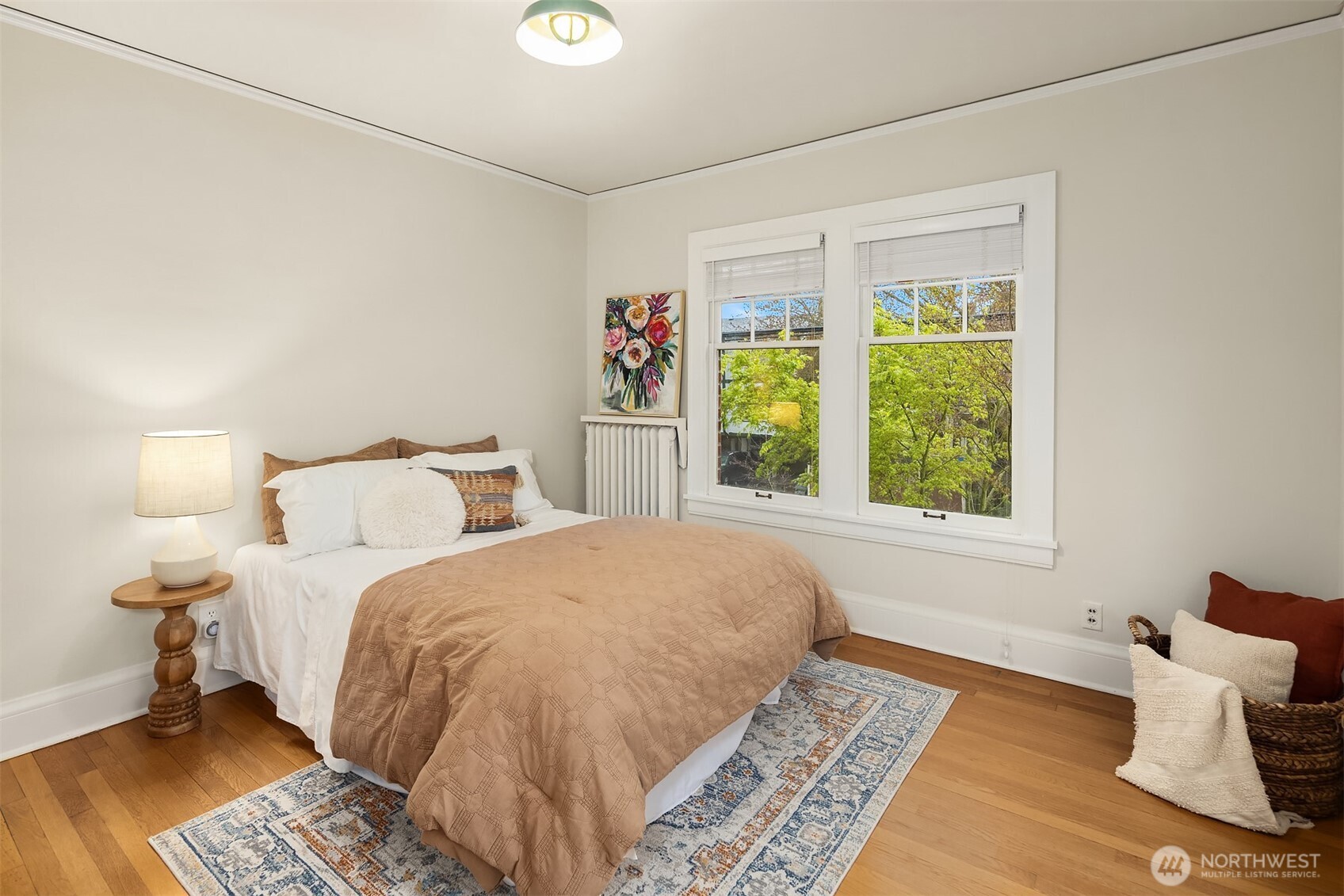 4800 Fremont Avenue North, Unit 202 Seattle, WA 98103 - Photo 13 of 30 a bed room with a bed and a window
