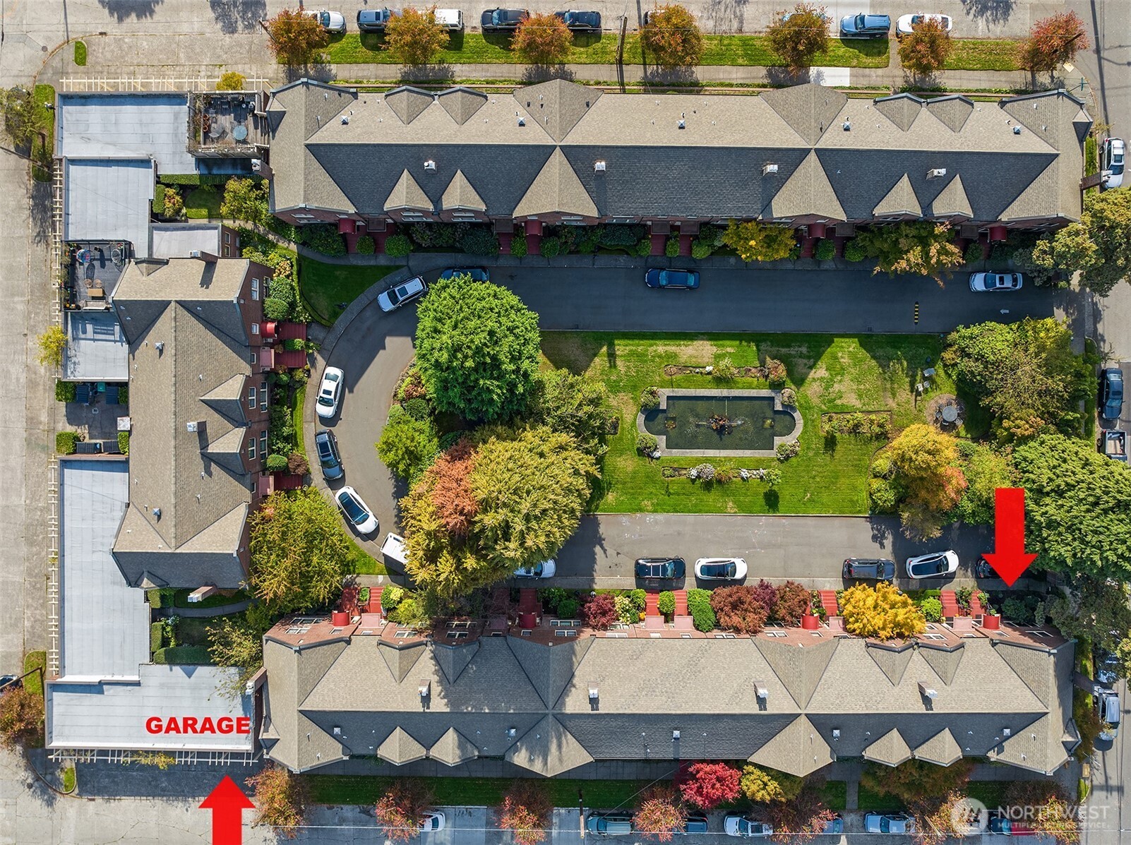 4800 Fremont Avenue North, Unit 202 Seattle, WA 98103 - Photo 25 of 30 an aerial view of a
