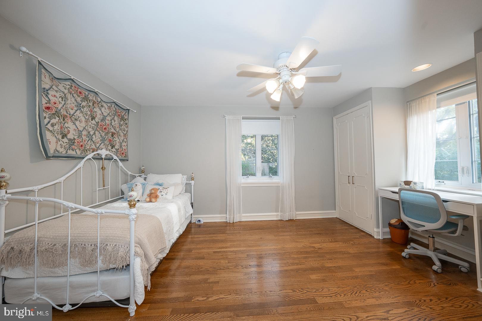 346 Winding Way Merion Station, PA 19066 - Photo 29 of 51 a bedroom with a bed and a window