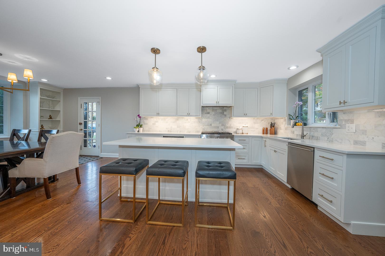 346 Winding Way Merion Station, PA 19066 - Photo 4 of 51 a kitchen with a sink cabinets and wooden floor