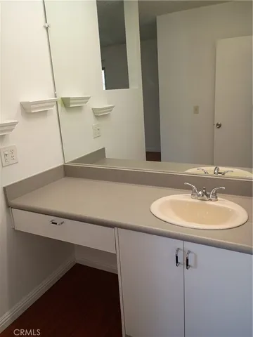 a bathroom with a sink and a toilet