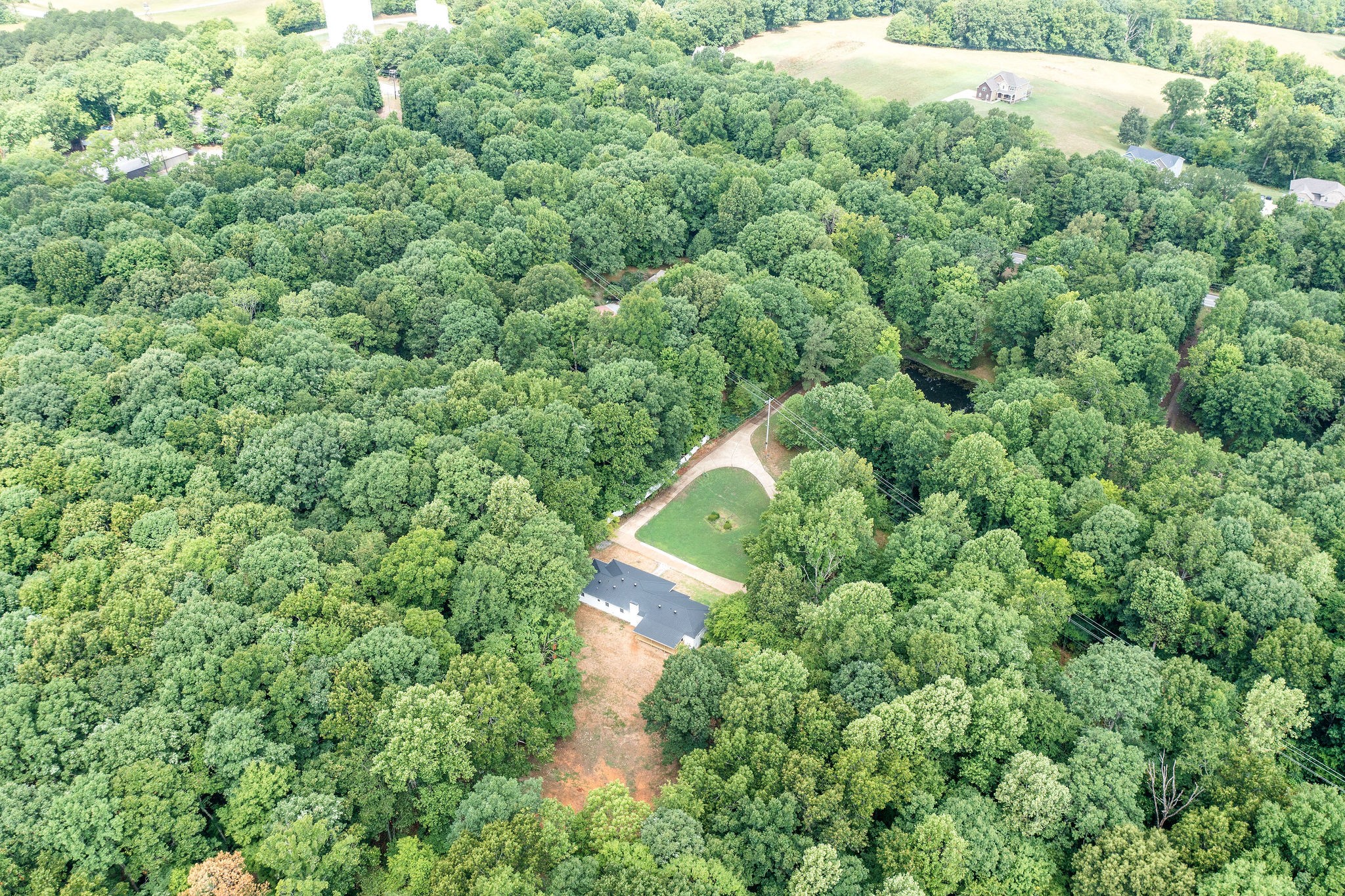 342 Highway 13 Cunningham, TN 37052 - Photo 42 of 44 an aerial view of a house with a yard