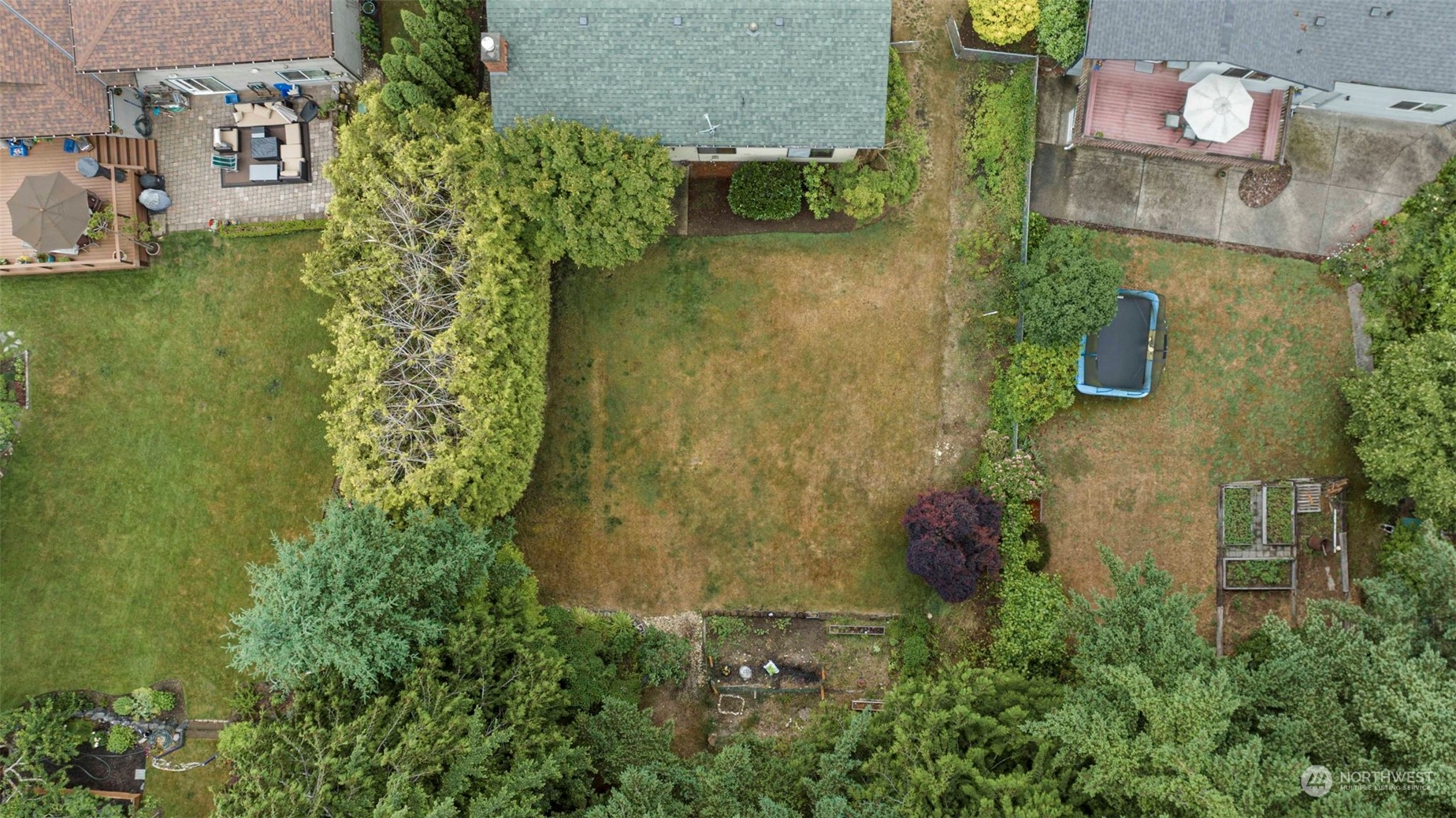 3156 Locker Road Southeast Port Orchard, WA 98366 - Photo 35 of 35 an aerial view of residential house with outdoor space and trees