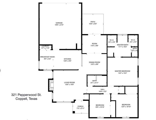 $415,000 | 321 Pepperwood Street, Coppell, TX 75019