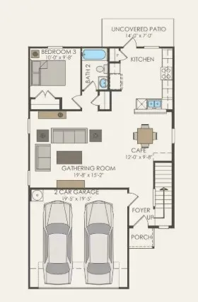 $346,990 | 518 Tailwind Drive, Kyle, TX 78640