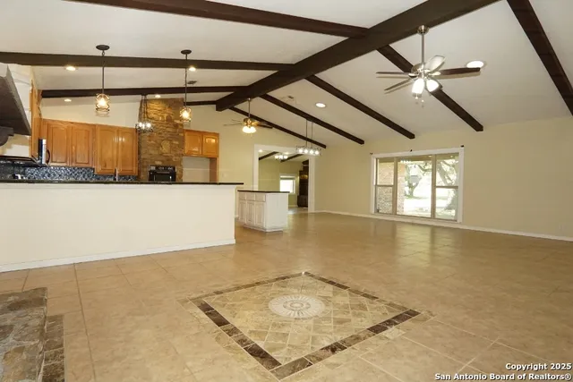 a view of a indoor basketball court