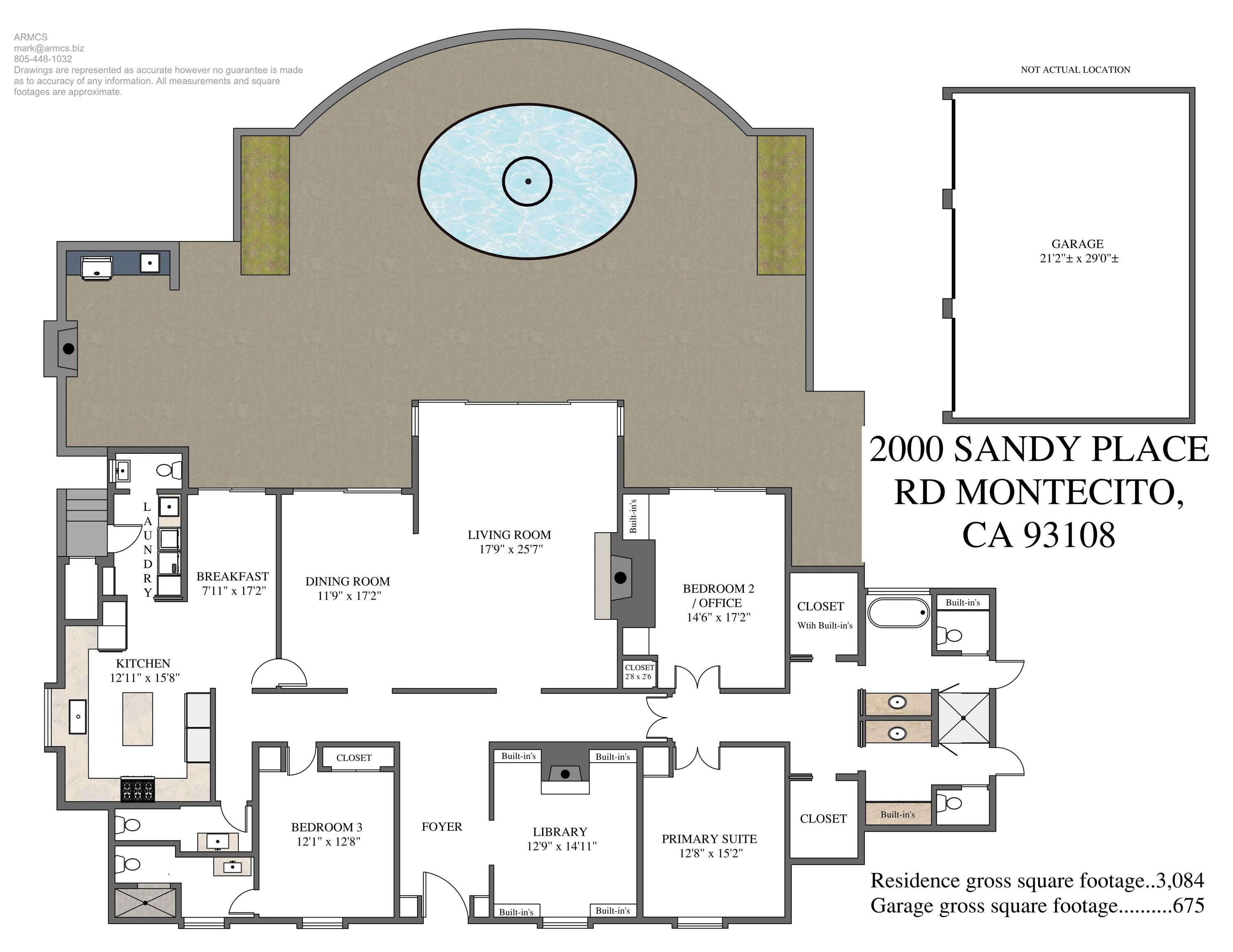 2000 Sandy Place Montecito, CA 93108 - Photo 34 of 34 2000 Sandy FP 4 em (2)