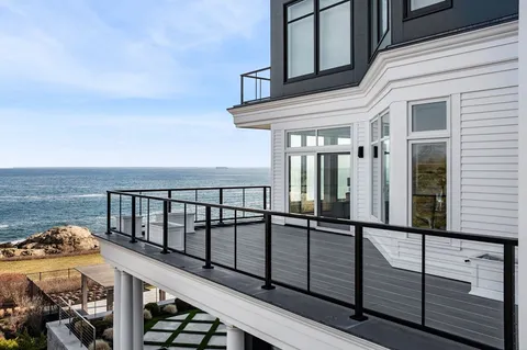 a view of a balcony
