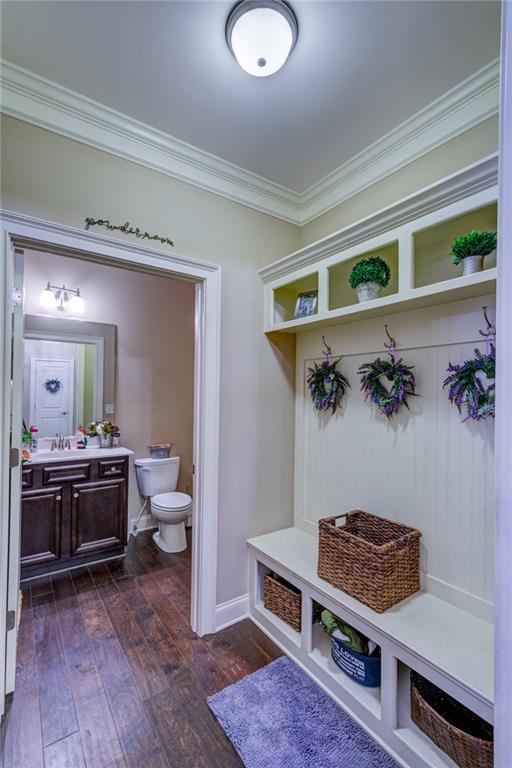 2443 Barrett Preserve Court Marietta, GA 30064 - Photo 37 of 46 a living room with furniture and wooden floor