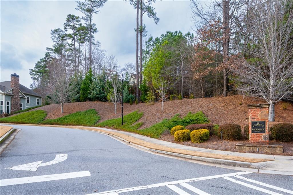 2443 Barrett Preserve Court Marietta, GA 30064 - Photo 44 of 46 a view of a street with houses