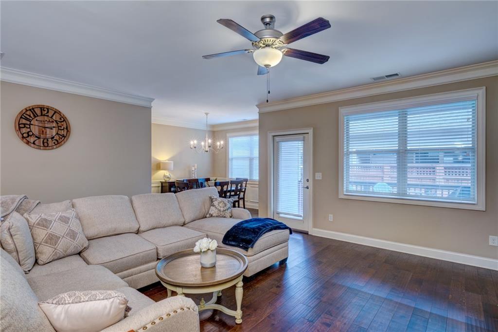 2443 Barrett Preserve Court Marietta, GA 30064 - Photo 9 of 46 a living room with furniture and a large window