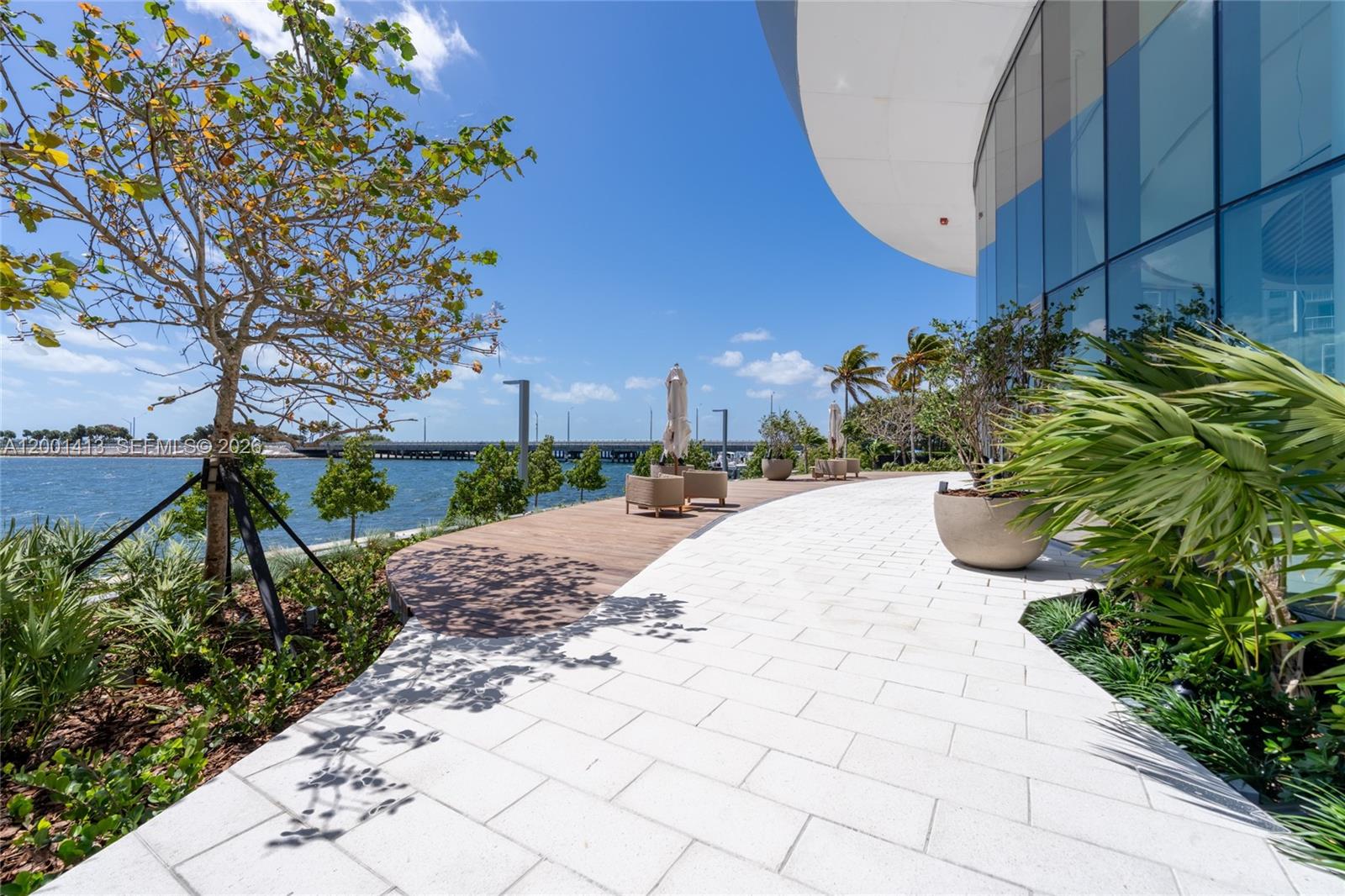 175 Southeast 25th Road, Unit 501 Miami, FL 33129 - Photo 45 of 67 a view of a garden with plants