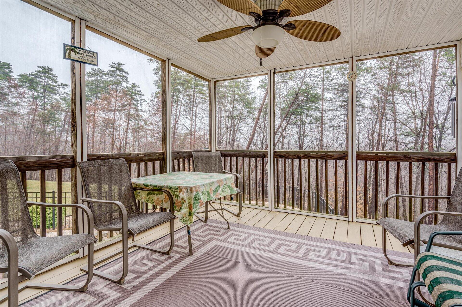 281 Sunny Field Road Wirtz, VA 24184 - Photo 15 of 44 a view of a dining room with furniture window and outside view