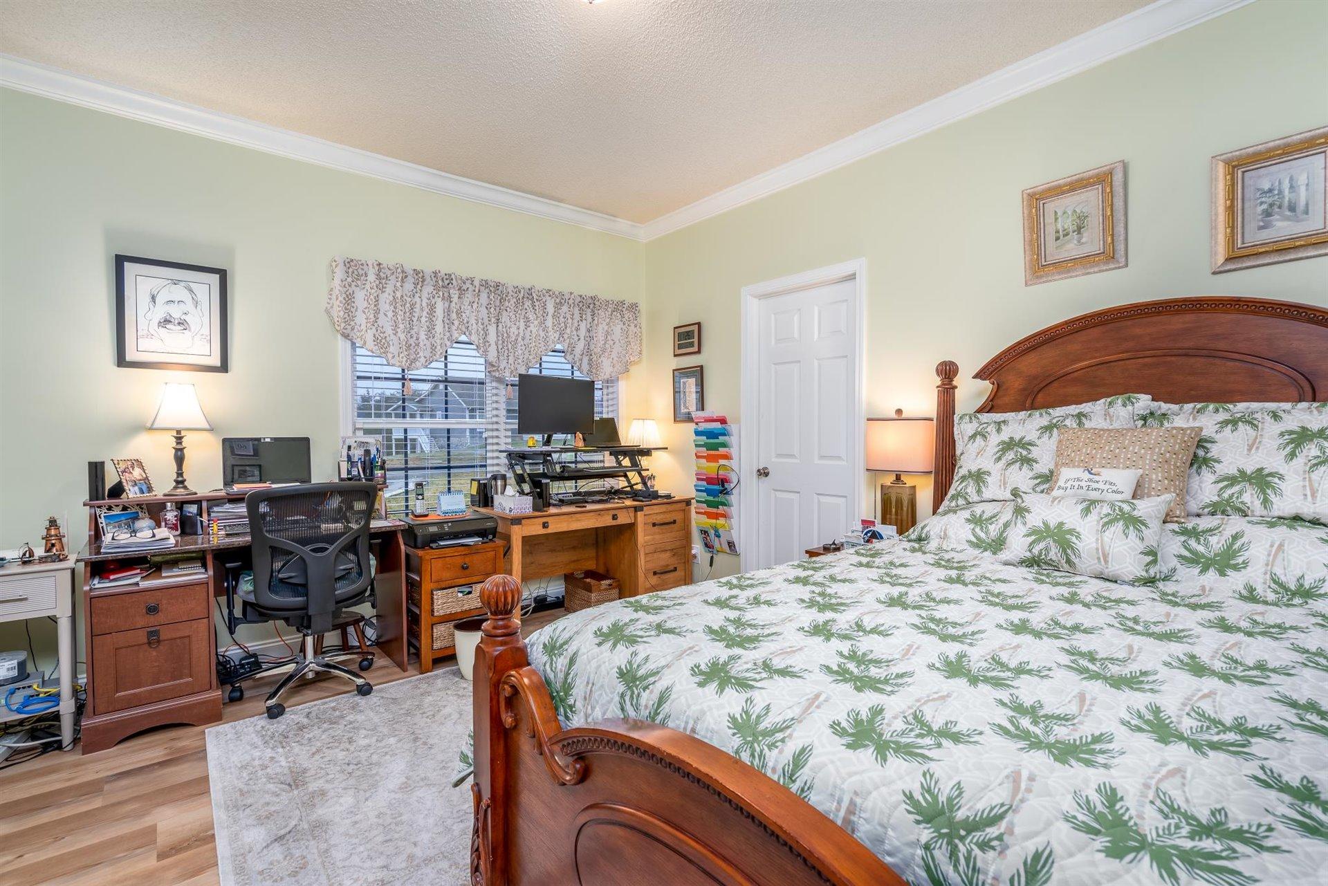 281 Sunny Field Road Wirtz, VA 24184 - Photo 21 of 44 a bedroom with a bed and furniture