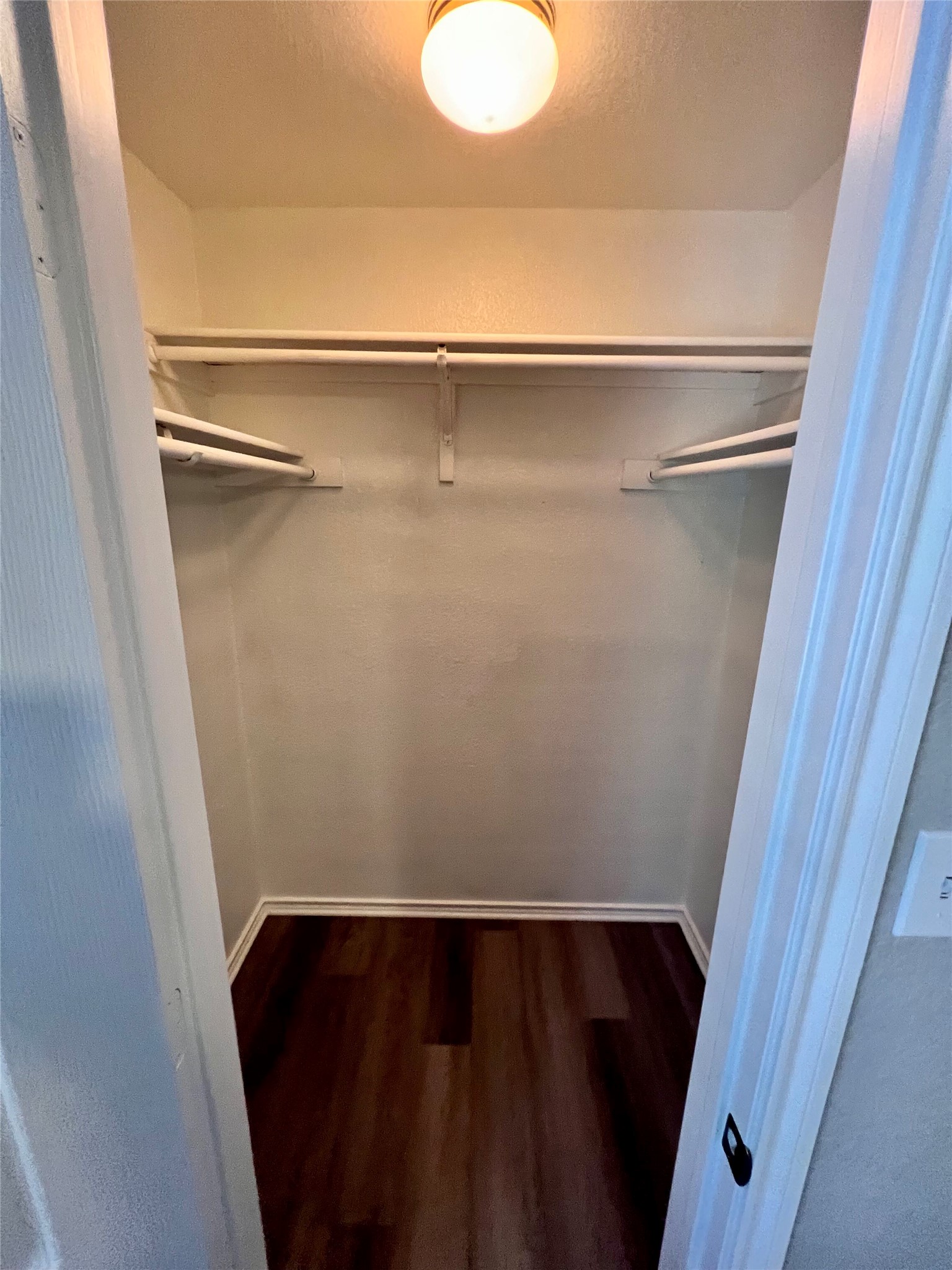 1801 Constantino Circle Austin, TX 78745 - Photo 21 of 22 a view of walk in closet with empty racks