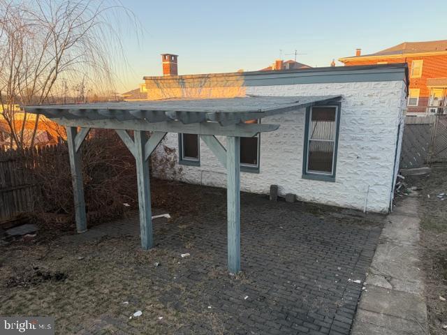 45 Carroll Street Reading, PA 19611 - Photo 23 of 33 Back Yard to Garage