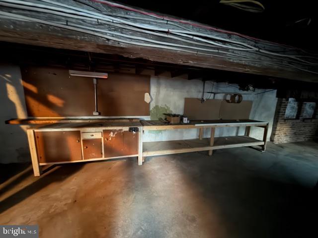 45 Carroll Street Reading, PA 19611 - Photo 29 of 33 Work Bench in Basement