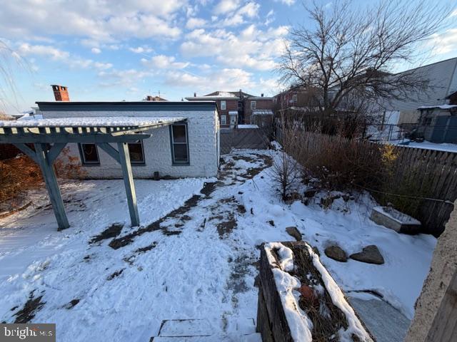 45 Carroll Street Reading, PA 19611 - Photo 5 of 34 Back Yard with 2 Car Garage