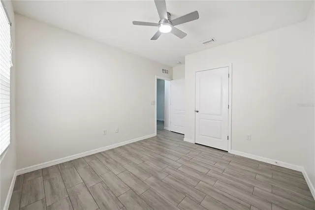 wooden floor in an empty room