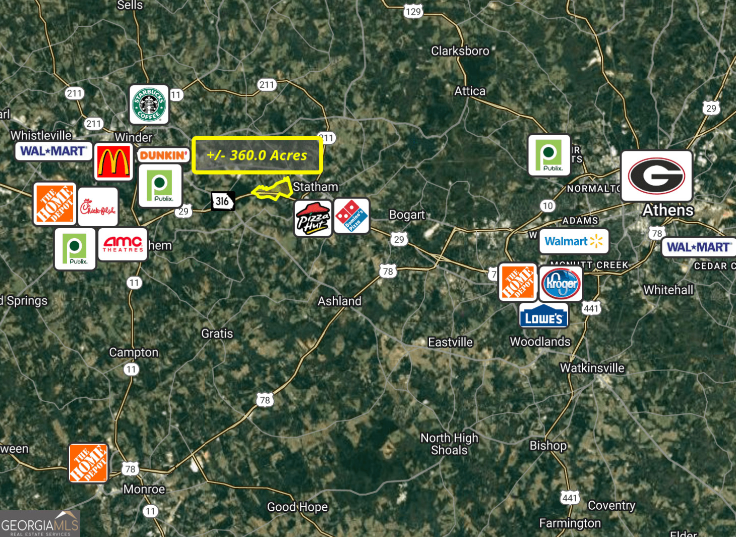 0 Highway 316 & Wall Road Statham, GA 30666 - Photo 4 of 8 unknown