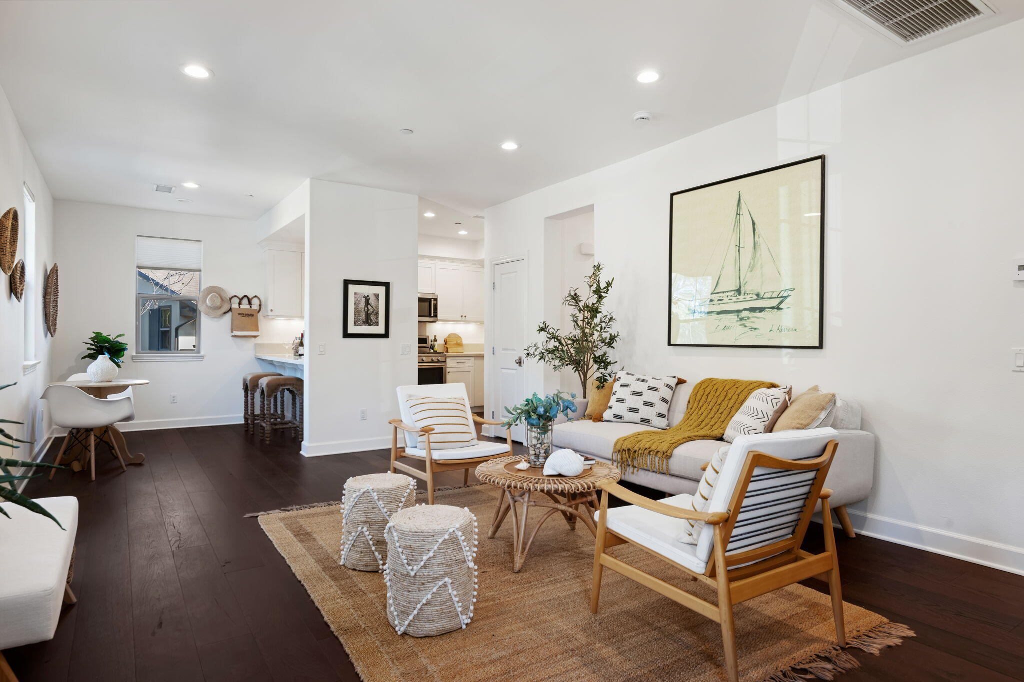 7863 Whimbrel Lane Goleta, CA 93117 - Photo 18 of 22 a living room with furniture and wooden floor