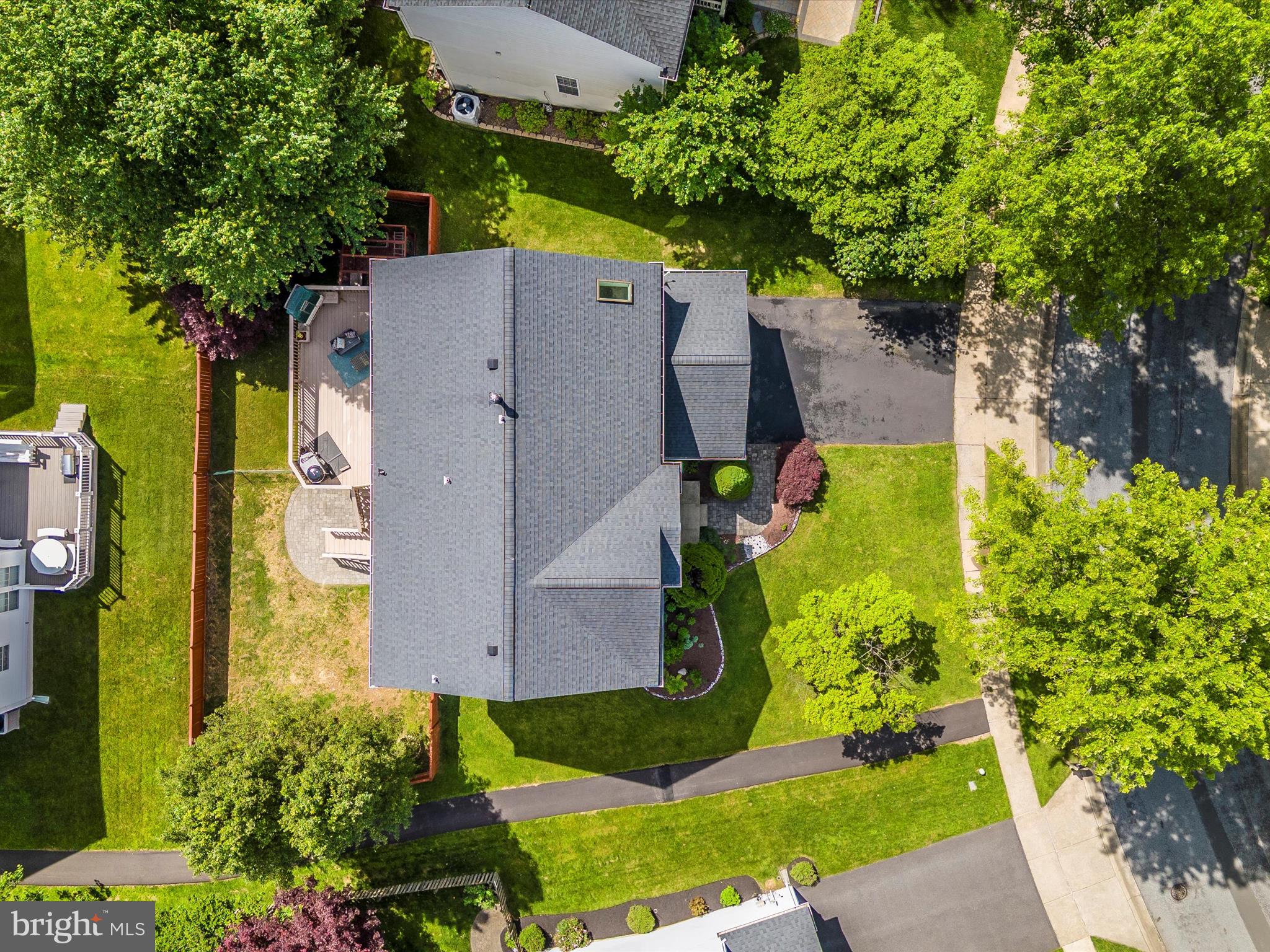 21405 Emerald Drive Germantown, MD 20876 - Photo 43 of 51 an aerial view of a house with a yard basket ball court and outdoor seating