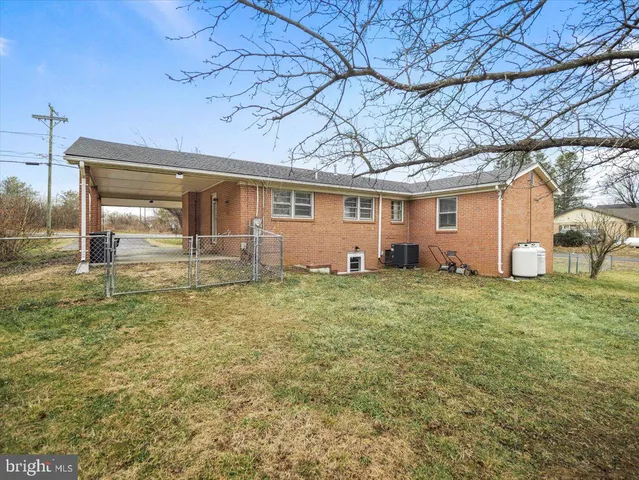 a front view of house with garden