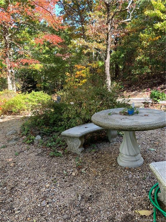 104 Little Falls Drive Tryon, NC 28782 - Photo 6 of 21 a view of a backyard with fountain plants and large tree