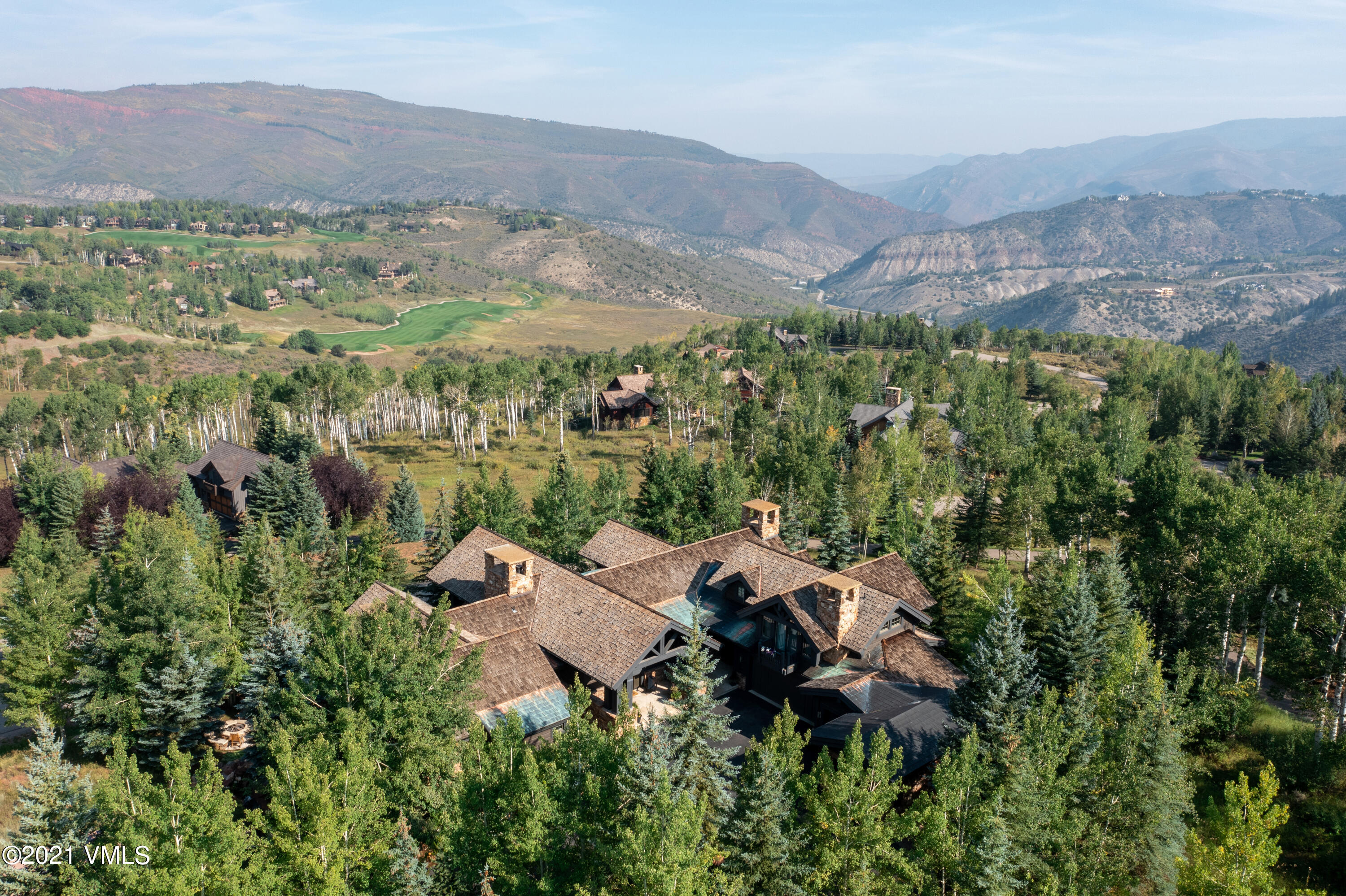78 Aspen Meadows Road Edwards, CO 81632 - Photo 14 of 16 an aerial view of residential house with outdoor space