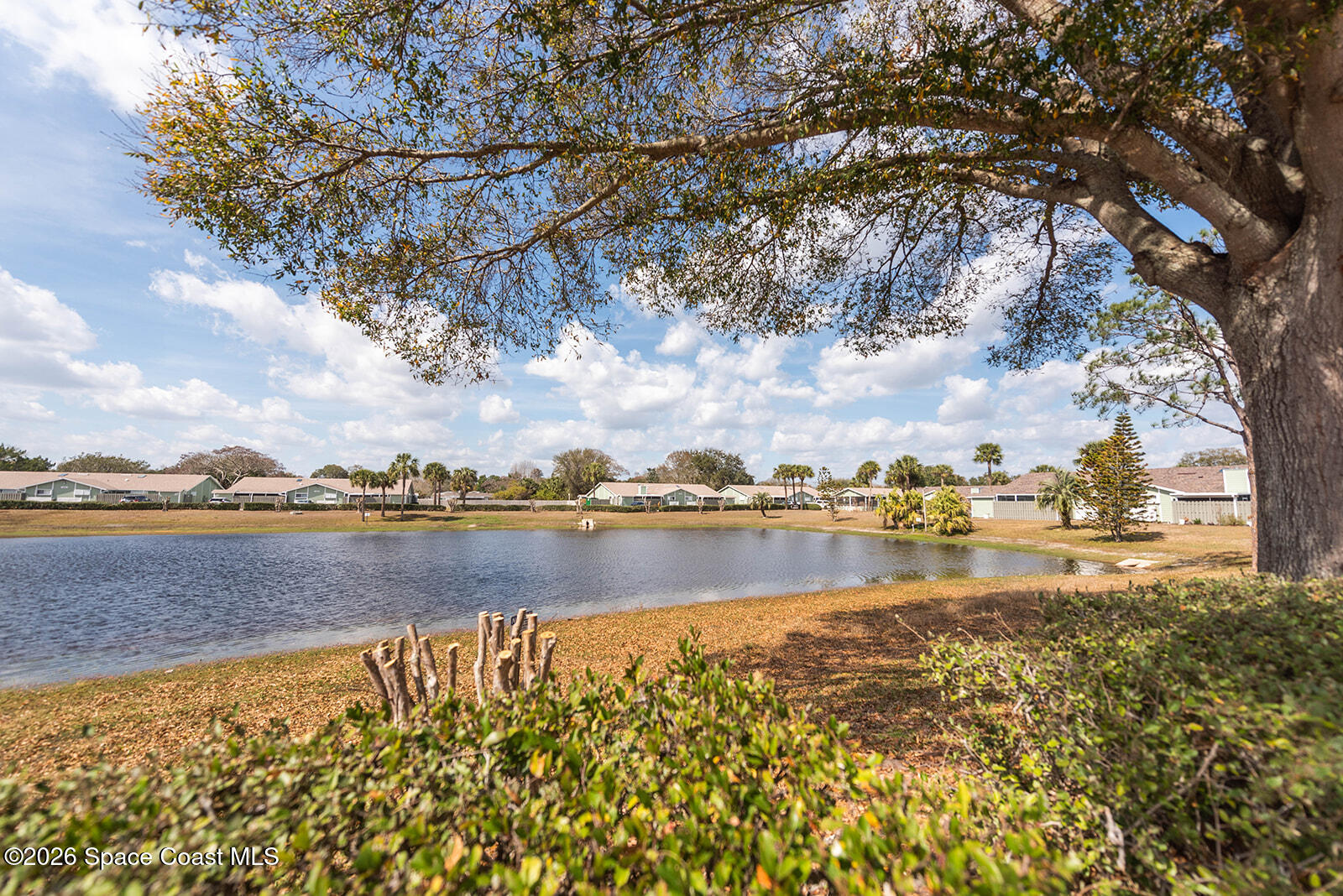 1954 Quail Ridge Court, Unit 1701 Cocoa, FL 32926 - Photo 9 of 41 a view of lake with and covered with trees